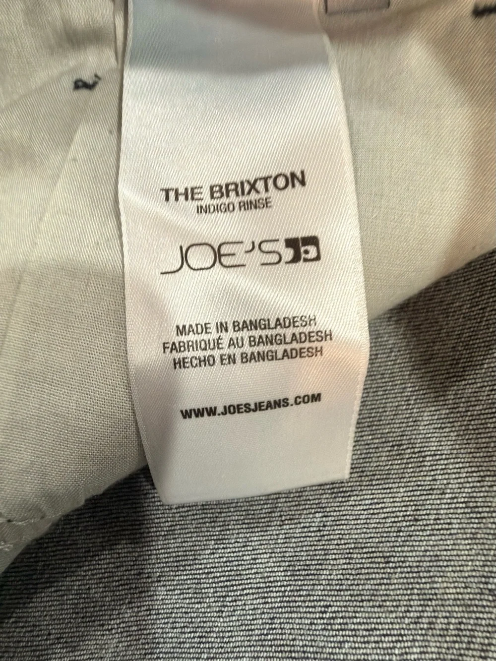 Joe’s Jeans The Brixton Men’s 32 Indigo Rinse Straight Jeans NWT